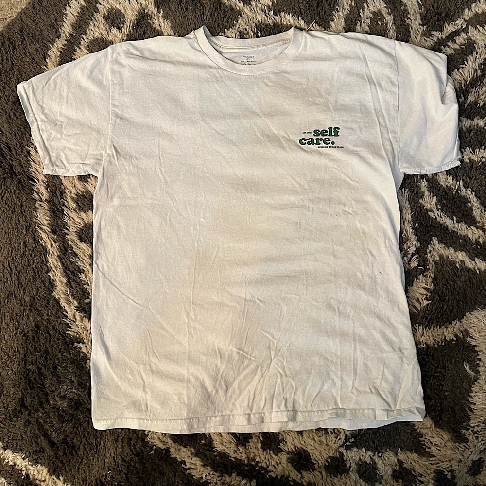 MAC MILLER SELF CARE T-SHIRT, MENS, SIZE: large